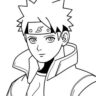 Pagina Para Colorear De Boruto En Accion 98829-37578