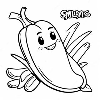 Pagina Para Colorear De Grano De Maiz Sonriente 99010 37728