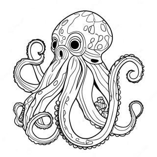 Kraken Páginas Para Colorear