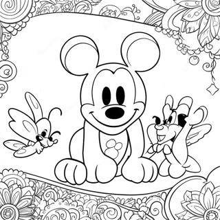 Cita De Disney Páginas Para Colorear