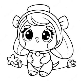 Pagina Para Colorear Del Personaje Lind Mira 99420 38232