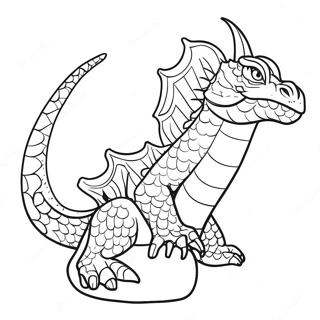 Pagina Para Colorear De Dragon De Agua Majestuoso 99445 38251