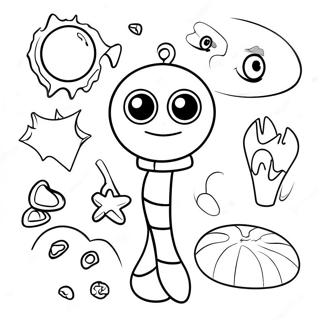 Pagina Para Colorear De Actividades Divertidas Cvc 99525-38128